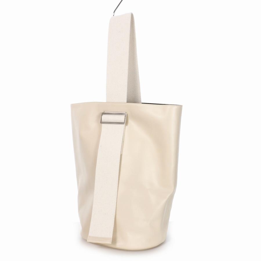 24AW new/Jil Sander レザーショルダーバッグ Bag White