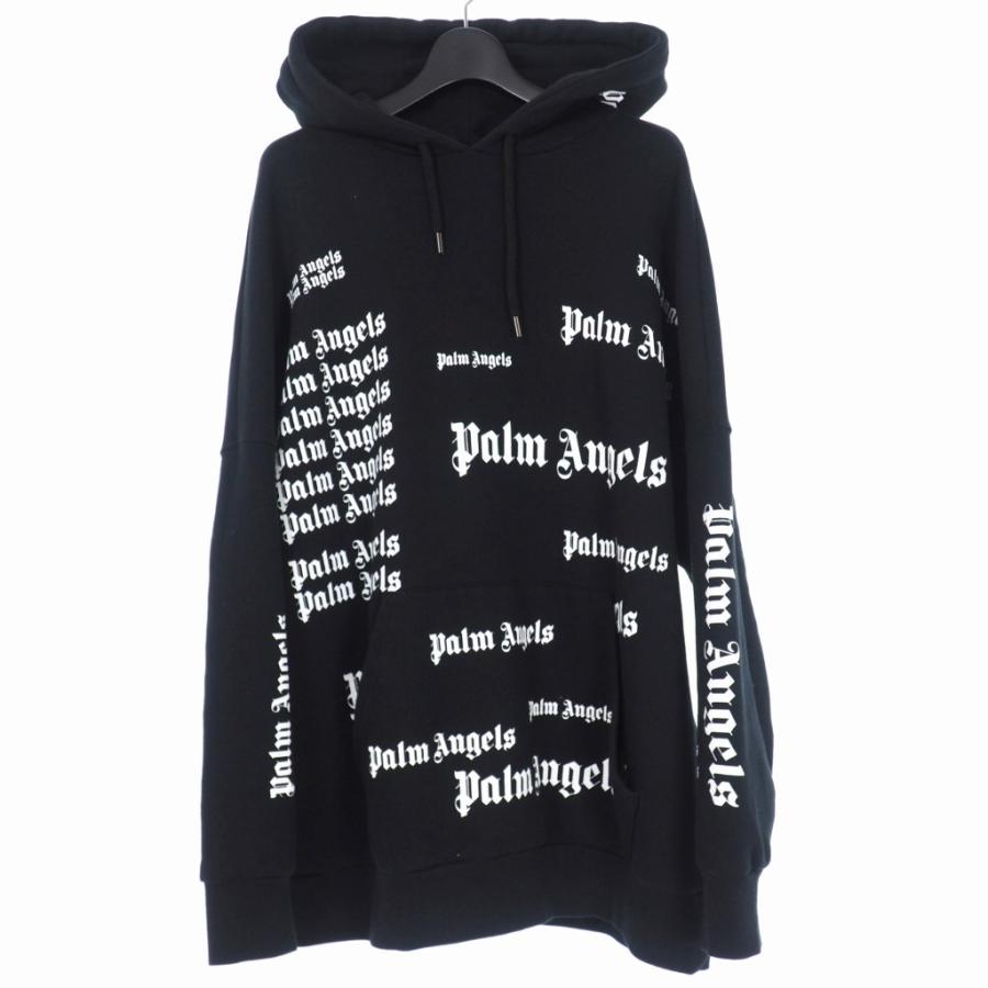 PALM ANGELS パームエンジェルス 長袖プルオーバーパーカー-