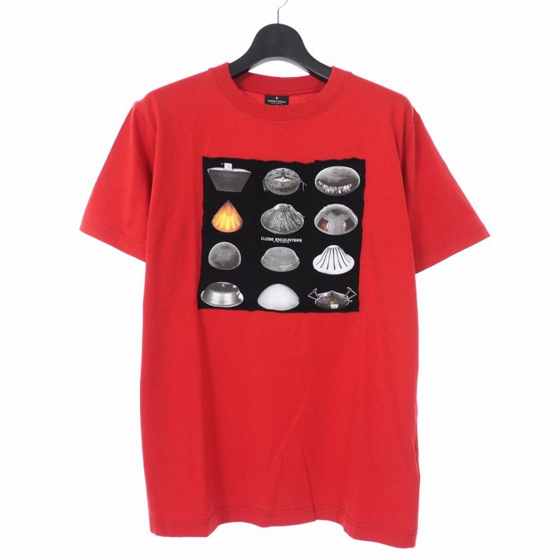 未使用品 マルセロバーロン スペースシップ プリント Tシャツ 