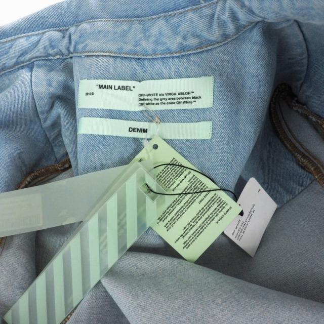 驚きの値段 Off-White オフホワイト シャツ ジャケット main label