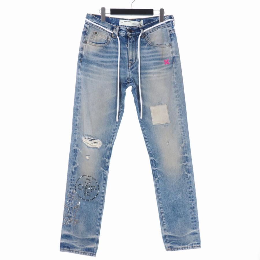 森の雑貨屋さん 【定価￥78,100】OFF-WHITE オフホワイト デニムパンツ