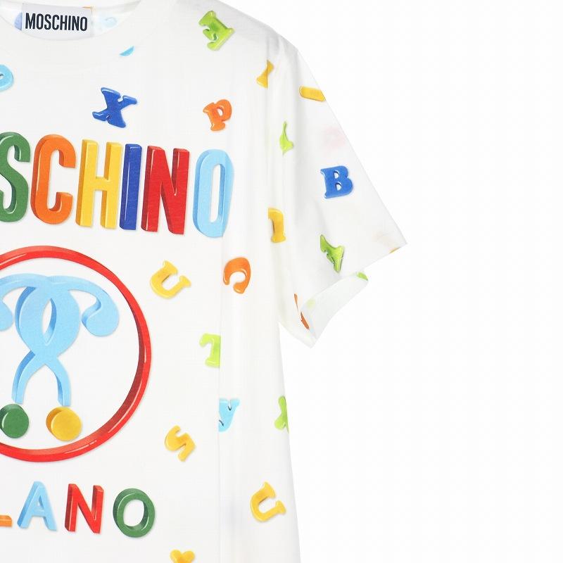 未使用品 モスキーノ MOSCHINO 20SS ダブルクエスチョン プリント 