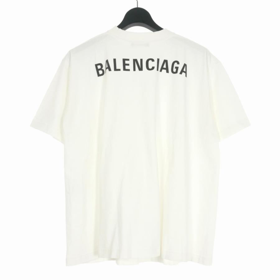 バレンシアガ BALENCIAGA ロゴ バックプリント Tシャツ カットソー 半袖 XS ホワイト 白 BT25 578124 国内正規 メンズ  :140-202303220368:ブランド古着販売のベクトル - 通販 - Yahoo!ショッピング