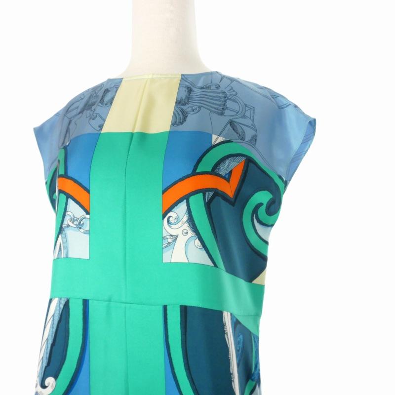 HERMES（エルメス） HERMES 21SS ノースリーブ シルクワンピース