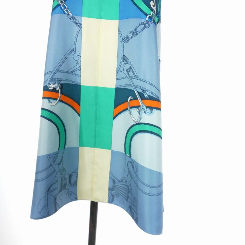 HERMES（エルメス） HERMES 21SS ノースリーブ シルクワンピース