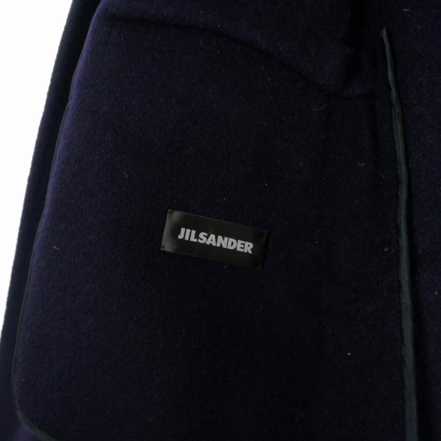 ジルサンダー JIL SANDER チェスターコート ダブルフェイス ウール 48 グレー 国内正規 20132M01554 LM100872 メンズ｜vectorpremium｜05