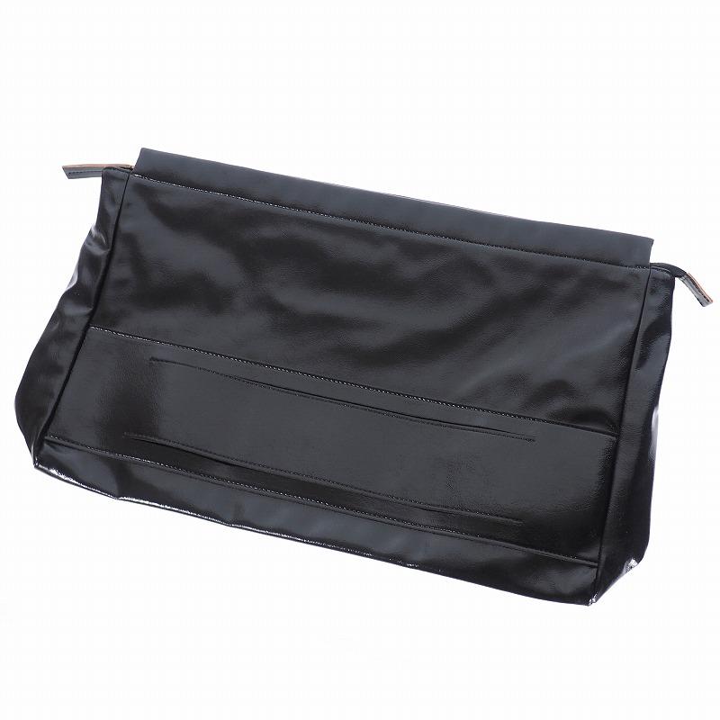 未使用品 プランシー PLAN C SOFT POCHETEE クラッチバッグ 鞄 U 黒 