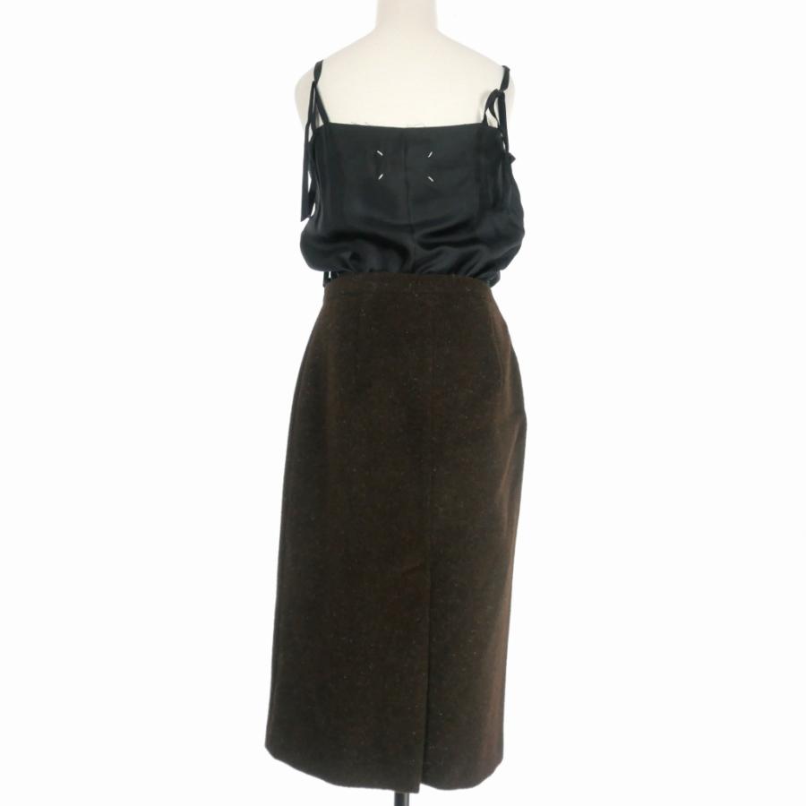 メゾンマルジェラ Maison Margiela ウール スカート ドッキング ロング 