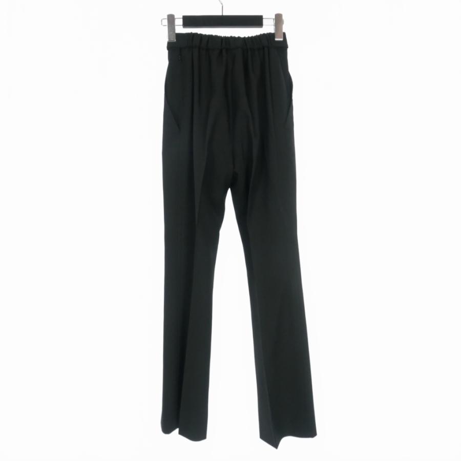 未使用品 マルニ MARNI 20AW ウール フレアパンツ スラックス 36 黒  