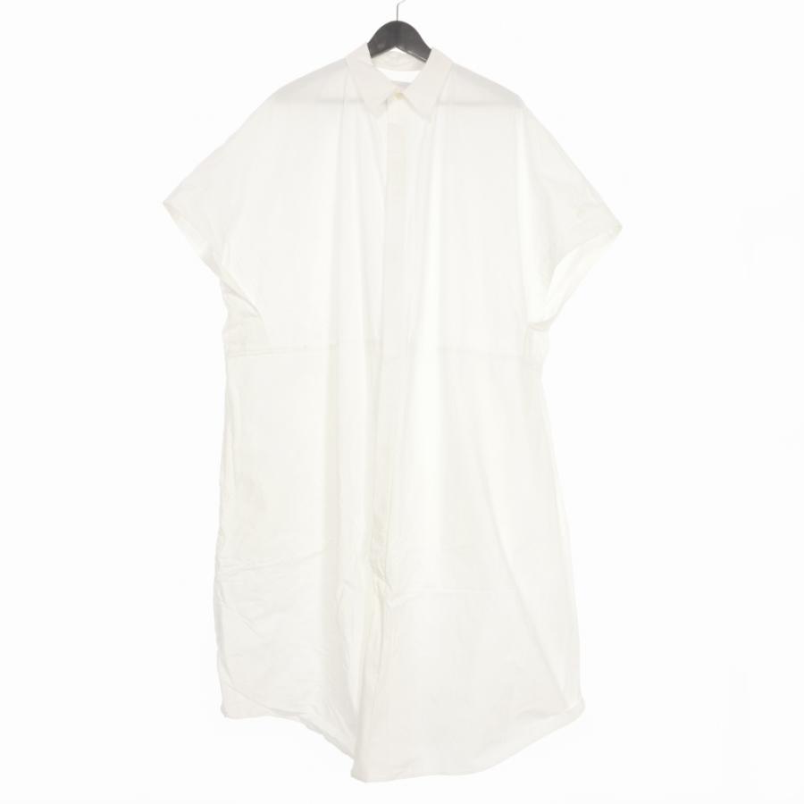 シセ Sise 半袖 ロングシャツ コート 1 白 ホワイト IS-SH-05 メンズ 