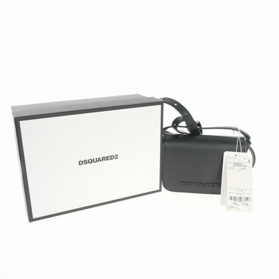 DSQUARED2 ディースクエアード 23SS ミニ ロゴ クロス レザー DSQUARED2 ディースクエアード 23SS ミニ ロゴ クロス レザー