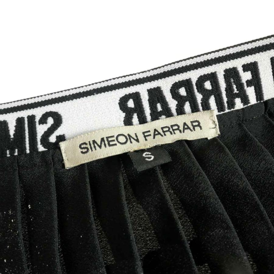 シメオン ファラー simeon farrar ラッププリーツスカート ボトムス S 