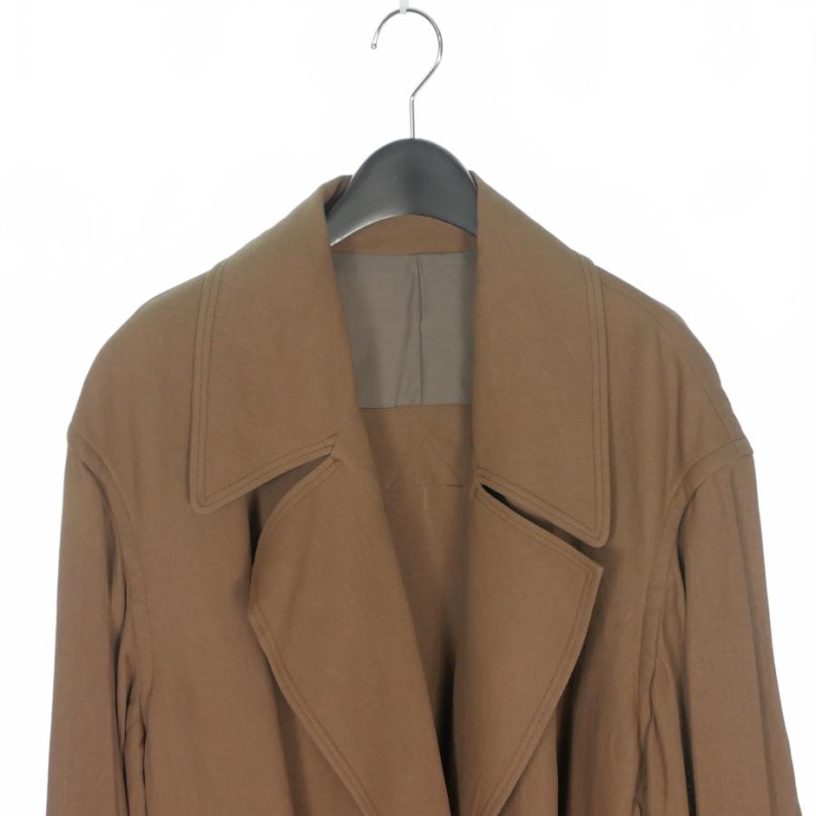 ヨーク YOKE 21SS PAPER KERSEY DOUBLE BREASTED OVERCOAT ペーパー