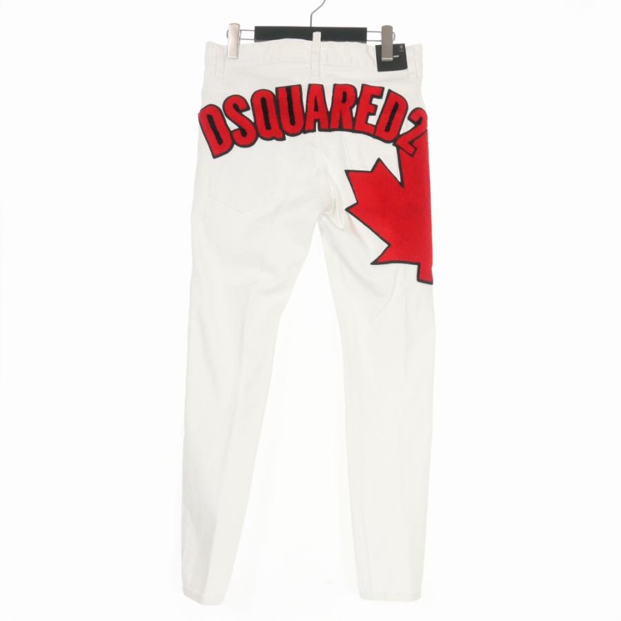 DSQUARED2 ディースクエアード 22SS ロゴワッペンデニムパンツ 