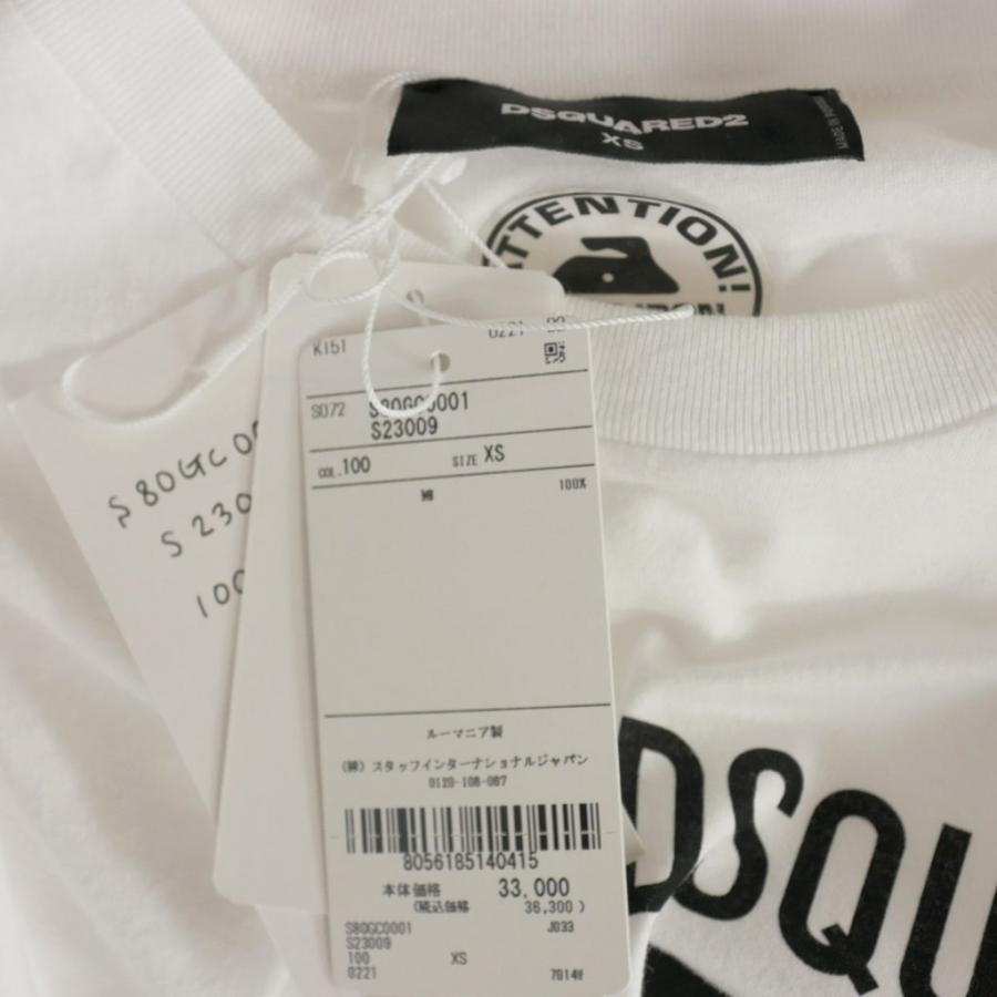 ディースクエアード DSQUARED2 22SS ICONロゴプリントTシャツ 