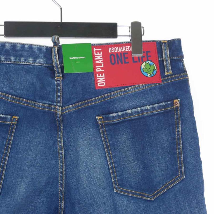 DSQUARED2ダメージデニムショートパンツ ディースクエアード DSQUARED2 22SS ダメージデニムショートパンツ