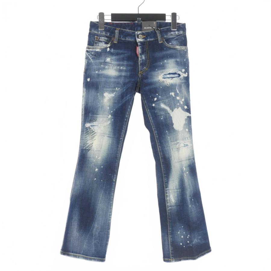 【中古】未使用品 ディースクエアード DSQUARED2 22SS BELL BOTTOM JEAN ベルボトムジーンズ ストレッチ フレアデニムパンツ DSQUARED2（ディースクエアード） 未使用品 DSQUARED2 22SS BELL