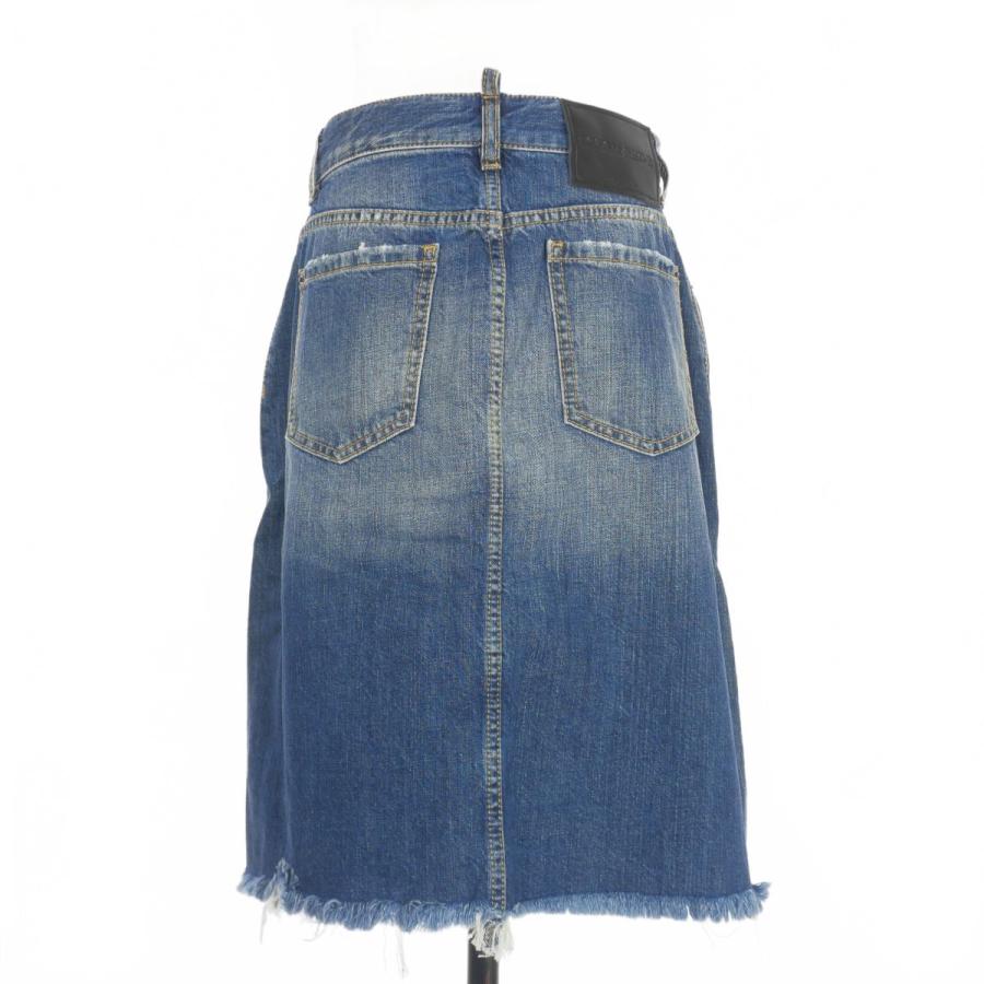 DSQUARED2 未使用品 ディースクエアード 22SS Fringed Midi Skt