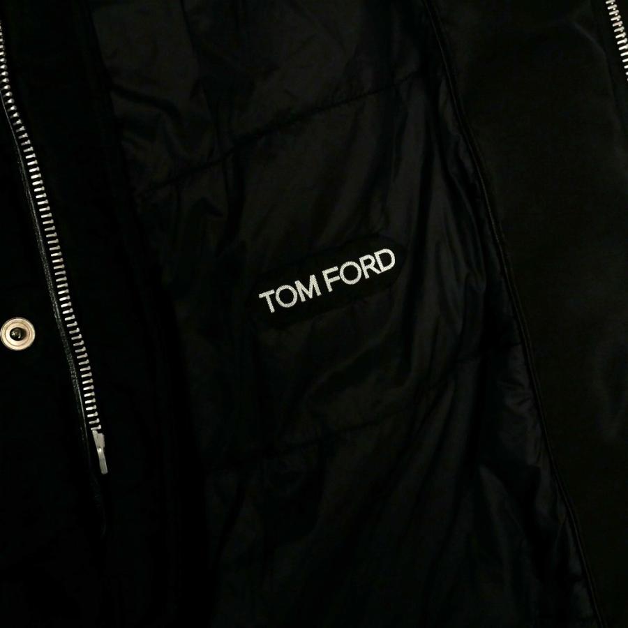 トムフォード TOM FORD ダウンコート ジャケット 46 ブラック 黒 トムフォード TOM FORD ダウンコート ジャケット 46 ブラック 黒