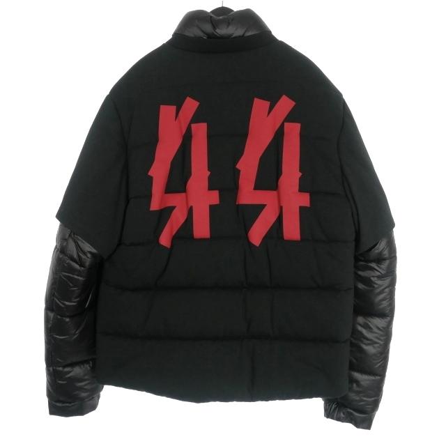 未使用品 44 LABEL GROUP バックプリント レイヤード 中綿ブルゾン