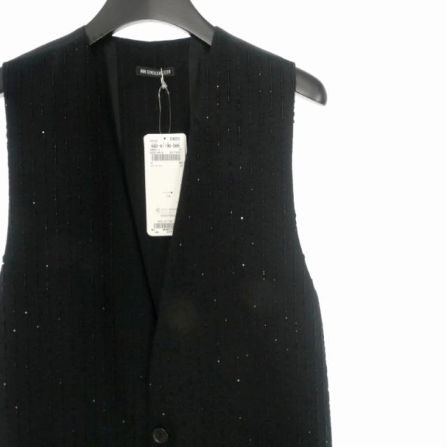 Ann DEMEULEMEESTER アンドゥムルメステール ANN 22AW ノーカラー 