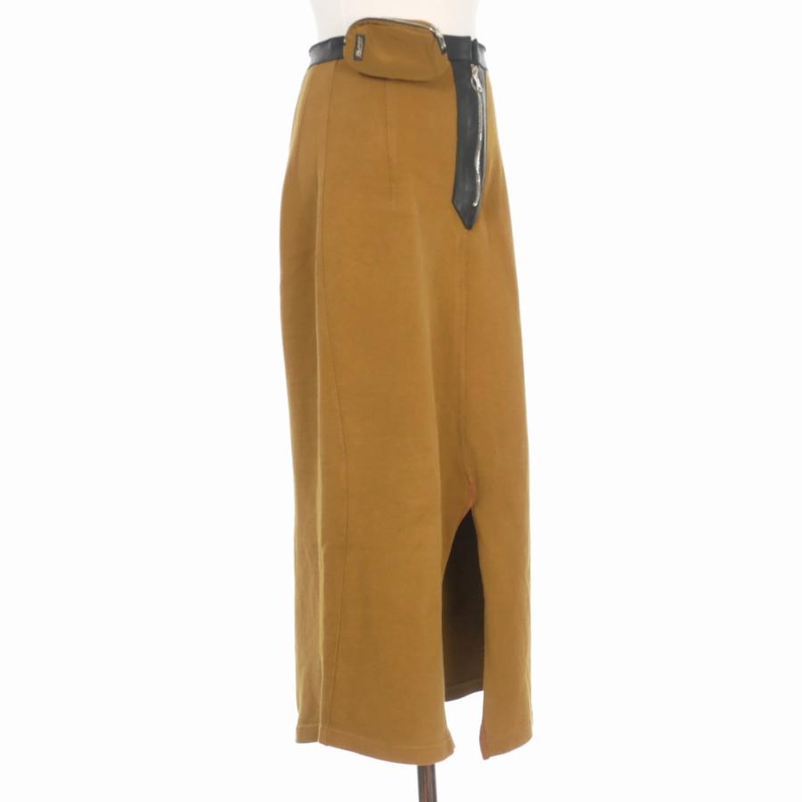 フォトコピュー PHOTOCOPIEU 20AW YAROSLAVA ロングスカート レザー 