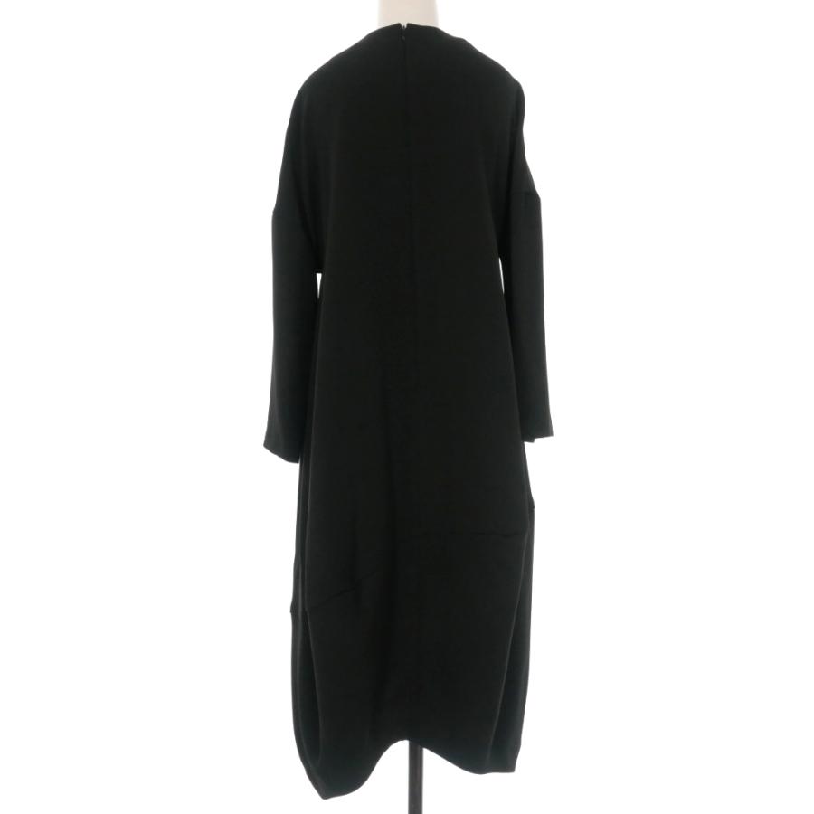 エンフォルド ENFOLD 19AW バルーンワンピース ドレス 裏起毛 36 