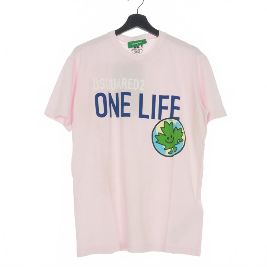 DSQUARED2 未使用品 ディースクエアード 22SS ONE LIFE PLANET クルー 