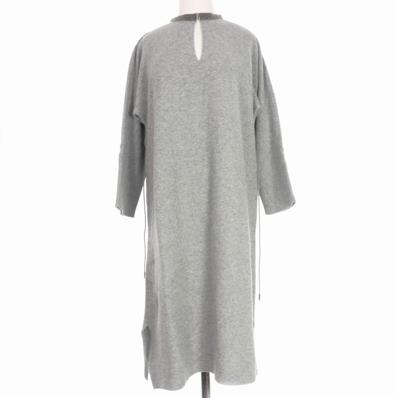 FABIANA FILIPPI モニーレ　ニットワンピース カシミヤ混 FABIANA FILIPPI モニーレ ニットワンピース シルクカシミヤ混 - メルカリ