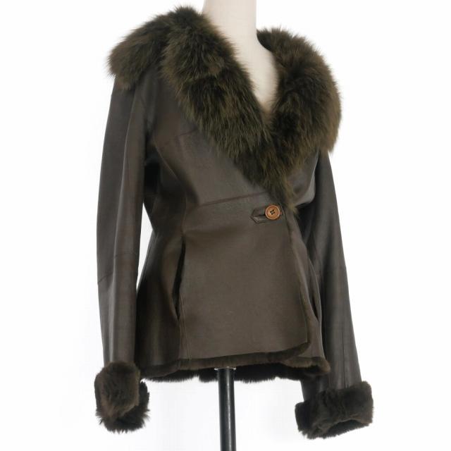 イネスエマーシャル INES&MARECHAL ラパン ムートンジャケット コート  