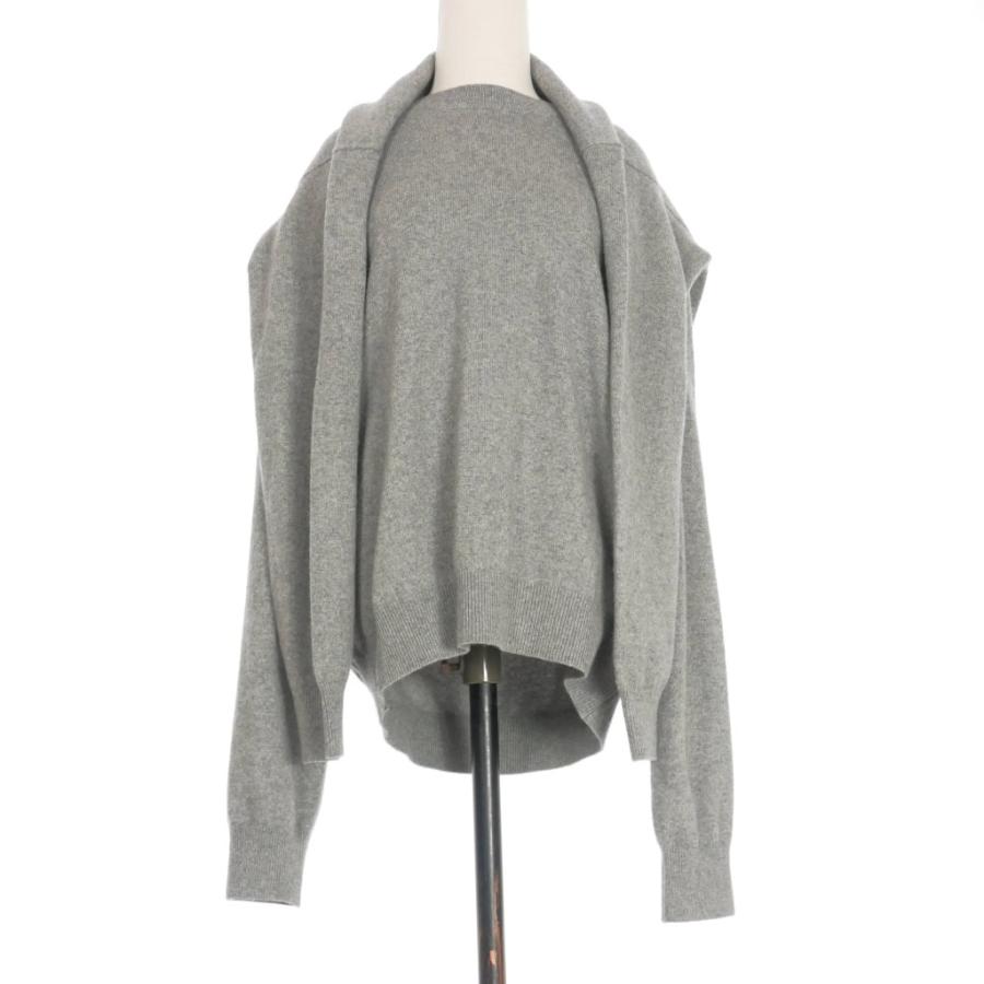 アレキサンダーワン ALEXANDER WANG ウールカシミア レイヤードニット 