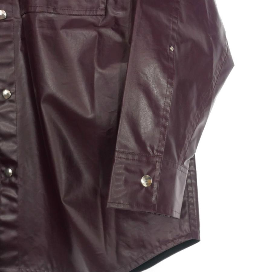 【中古】未使用品 オーエーエムシー OAMC 24SS TOWER SHIRTS タワーシャツ 長袖 M AMARONE ワインレッド 24E28OAU64 未使用品 オーエーエムシー OAMC 24SS TOWER SHIRTS タワーシャツ 長袖