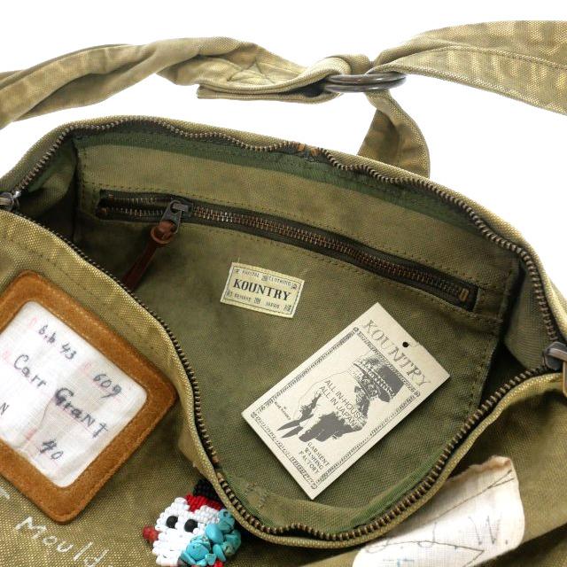 キャピタル KAPITAL スーベニアリメイクスナフキンバッグ新品