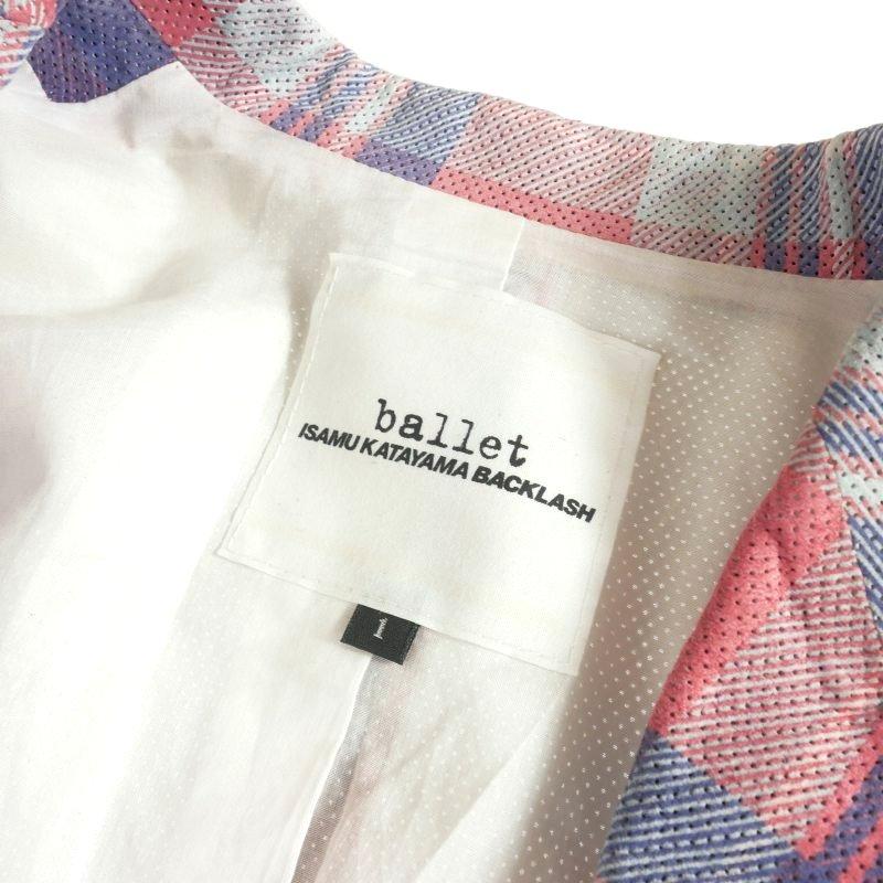 バレエ バイ バックラッシュ BALLET BY BACKLASH チェック柄  