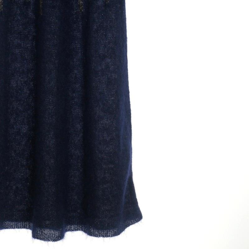 ミューラル MURRAL 22AW Water mirror ニットワンピース ドレス 1 