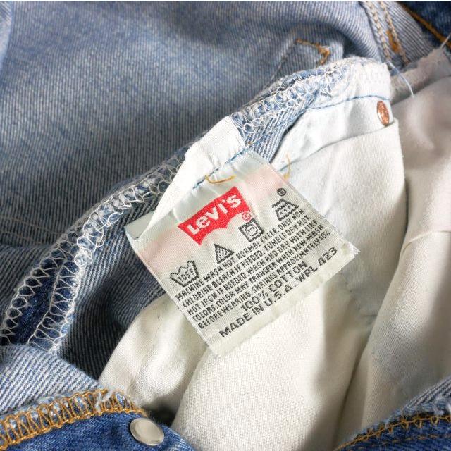 リーバイス Levi's 90s USA製 501xx デニムパンツ ジーンズ 34/33 インディゴ メンズ｜vectorpremium｜08