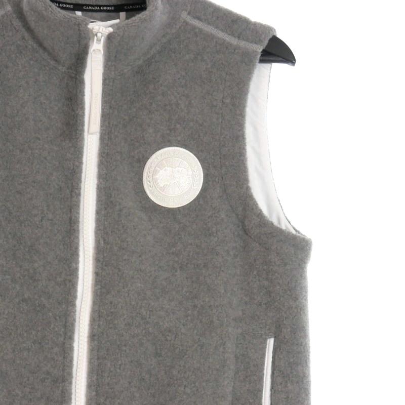 カナダグース CANADA GOOSE Mersey Vest Kind Fleece HUMANATURE フリースベスト S グレー 7052M1 国内正規 メンズ｜vectorpremium｜03