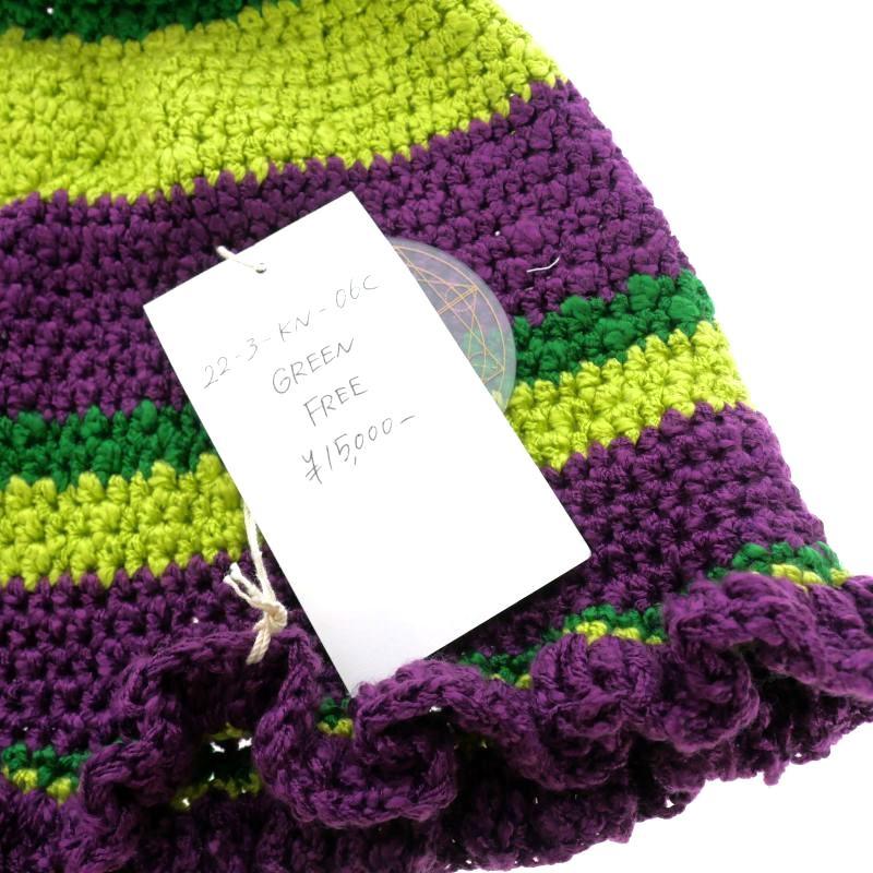 バレエ バイ バックラッシュ BALLET BY BACKLASH Hand-knit Hat 手編み 
