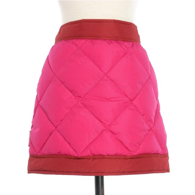 【中古】ディースクエアード DSQUARED2 22AW Quilted Down Skirt キルティング ダウンスカート 38 ピンク S72MA0910 DSQUARED2（ディースクエアード） DSQUARED2 22AW Quilted Down Skirt