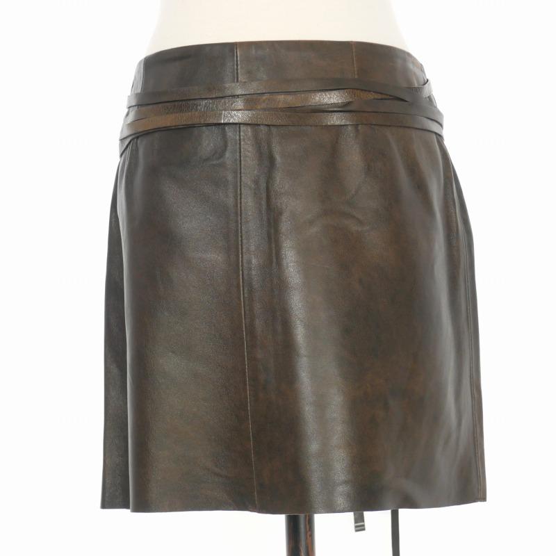 DSQUARED2（ディースクエアード） DSQUARED2 22AW 羊革 レザーラップ