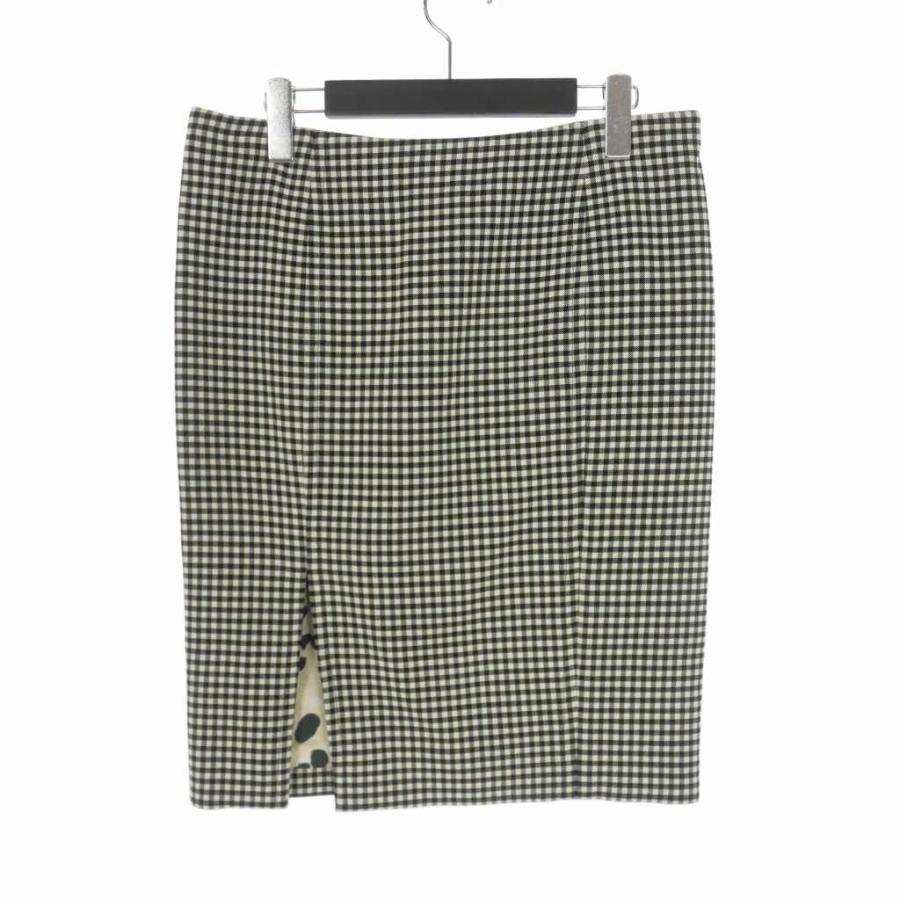 MARNI（マルニ） ブロックチェック タイトスカート 40 グレー