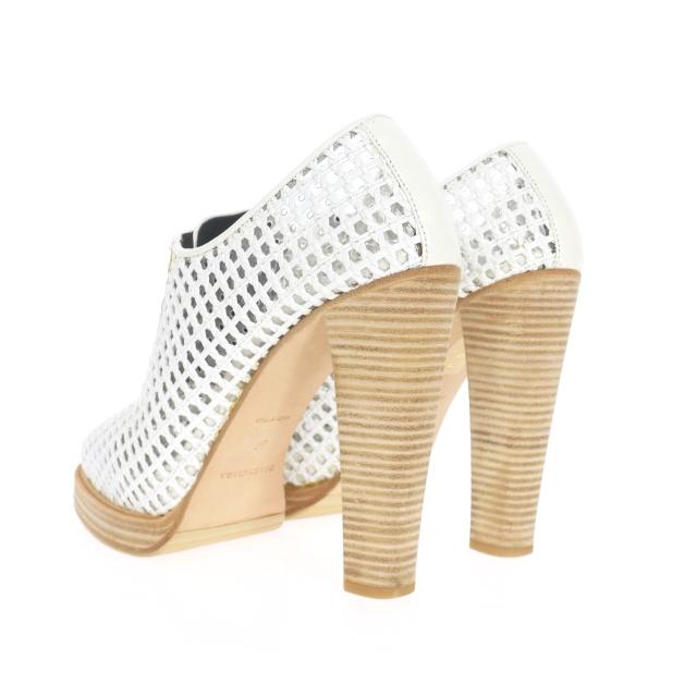 BALENCIAGA バレンシアガ メッシュレザー ブーティ ショート