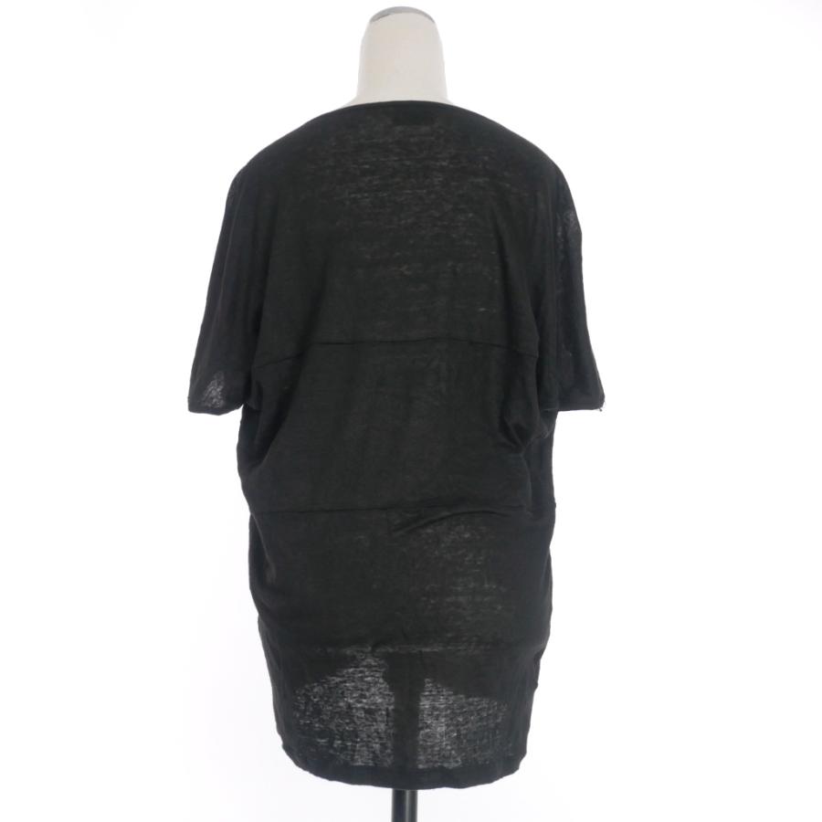 ルッツヒュエル LUTZ HUELLE リネンカットソー Tシャツ 半袖 XS 