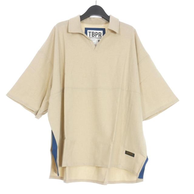 未使用品 タイトブース TIGHTBOOTH TBPR CANAPA OPEN POLO 半袖 