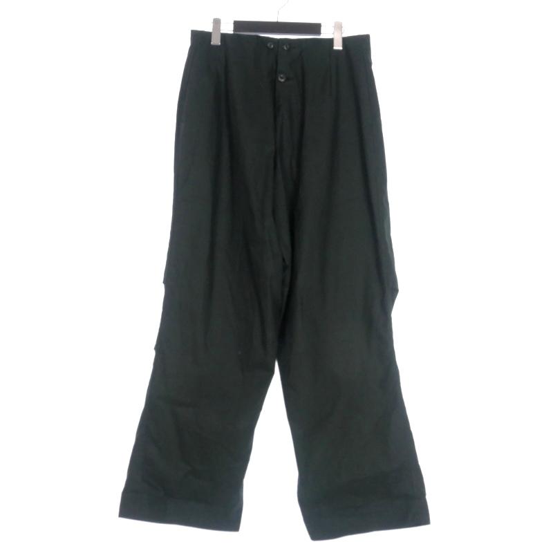 ツキ TUKI 0041 PAJAMAS パジャマパンツ コットン 3 ブラック 黒 