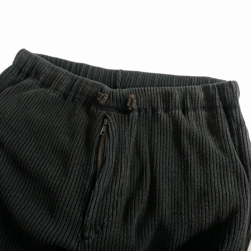 ソウシオオツキ SOSHIOTSUKI 23SS USED KNIT PANTS リブニットパンツ 