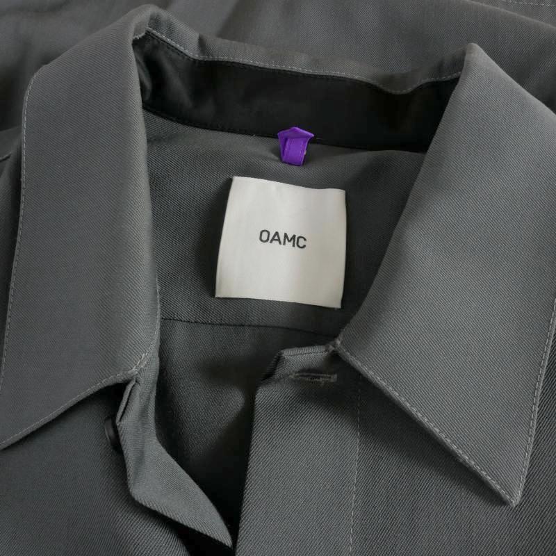 トップス OAMC  Shirt size S オーエーエムシー OAMC 23AW MODULAR SHIRT ジッパーデザインシャツ
