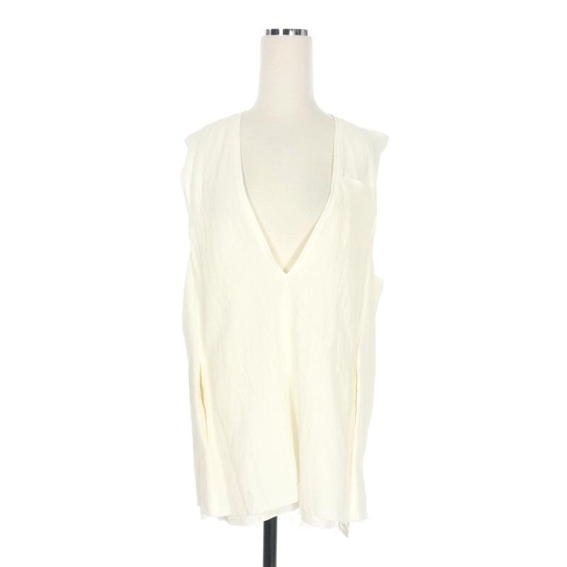 ベスト+ジレ INSCRIRE boil washer sleeveless jacket 未使用品 アンスクリア INSCRIRE boil washer sleeveless jacket
