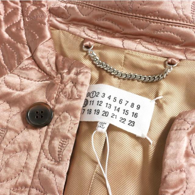 メゾンマルジェラ Maison Margiela 22AW ANTIQUED PINK SATIN CAPE  