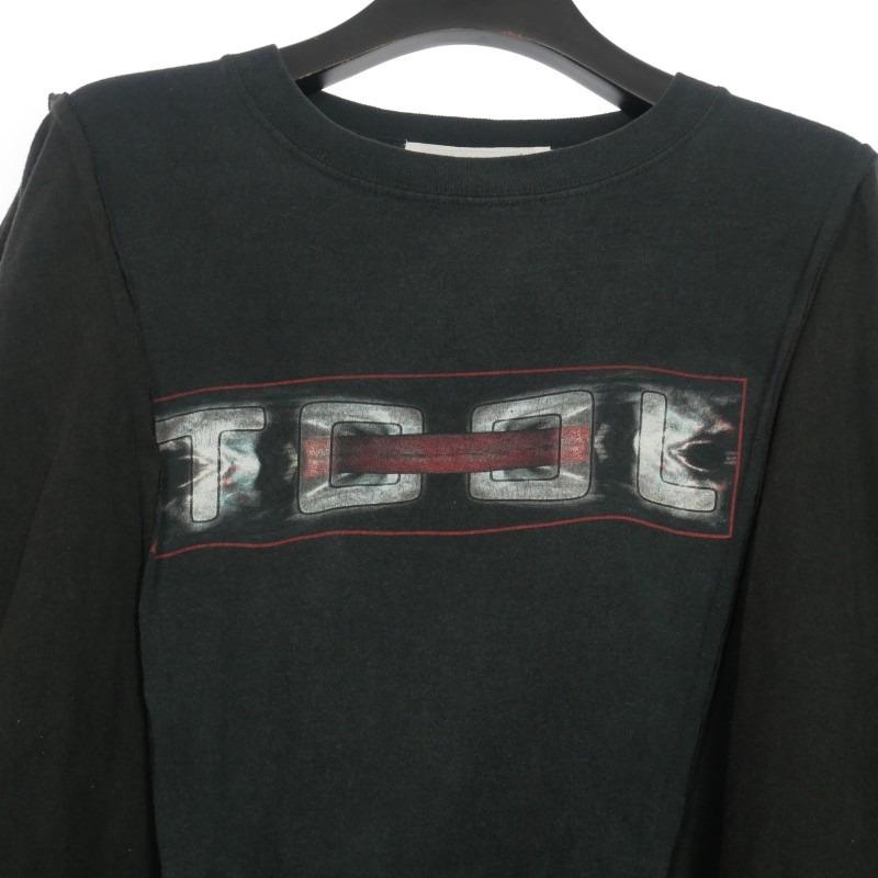 ディスカバード DISCOVERED TOOL リメイクTシャツ プリント半袖 